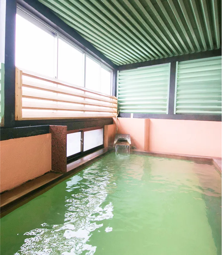 露天風呂・天然温泉（女性浴室）